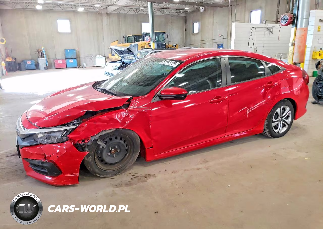 2018 Honda Civic Lx VIN:2HGFC2F59JH533723 - 1