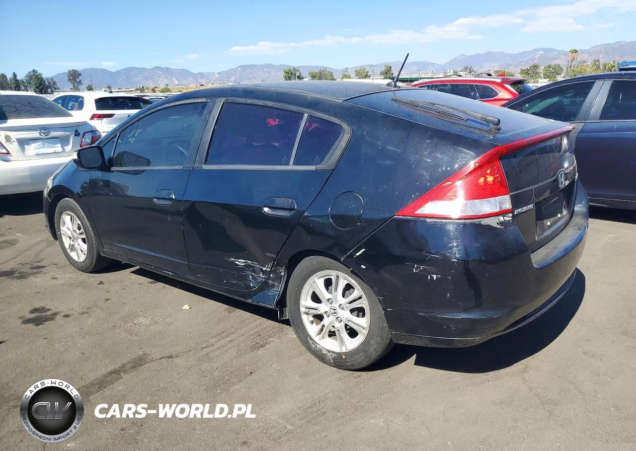 2010 Honda Insight Ex VIN:JHMZE2H71AS038833 - 2