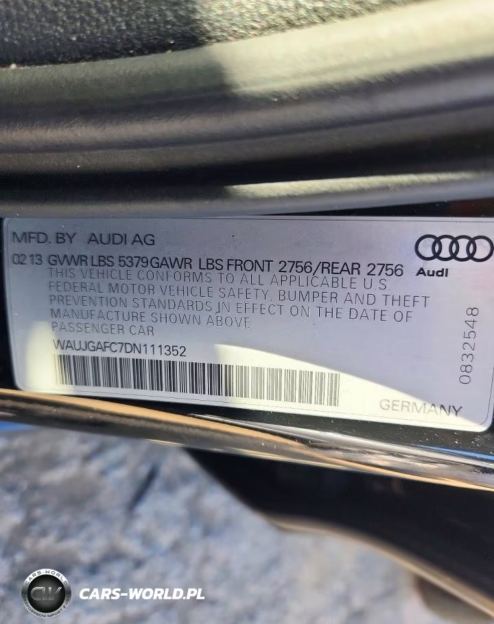 2013 Audi A6 Prestige VIN:WAUJGAFC7DN111352 - 12