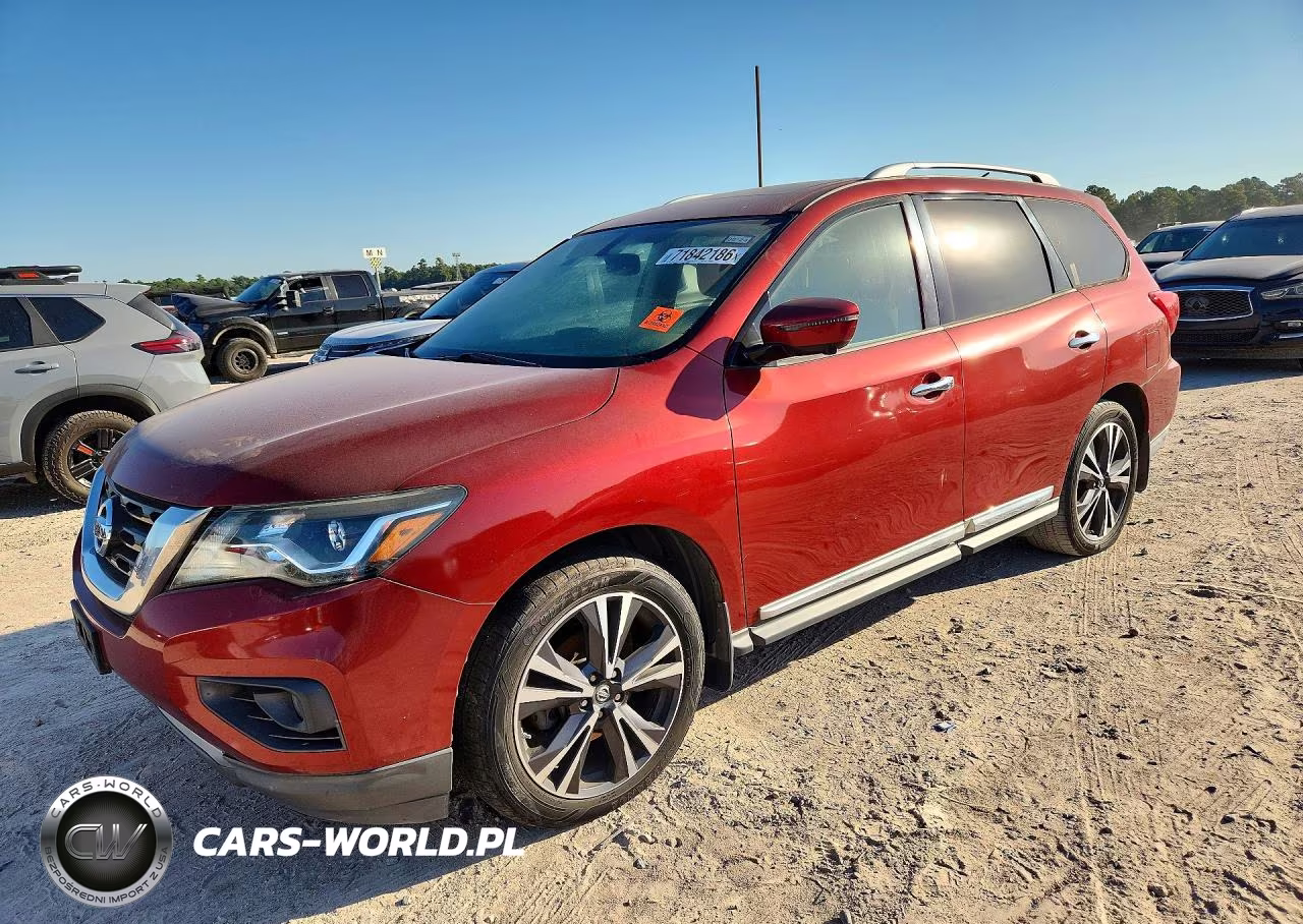 2017 Nissan Pathfinder Platinum VIN:5N1DR2MM0HC622099 - 1
