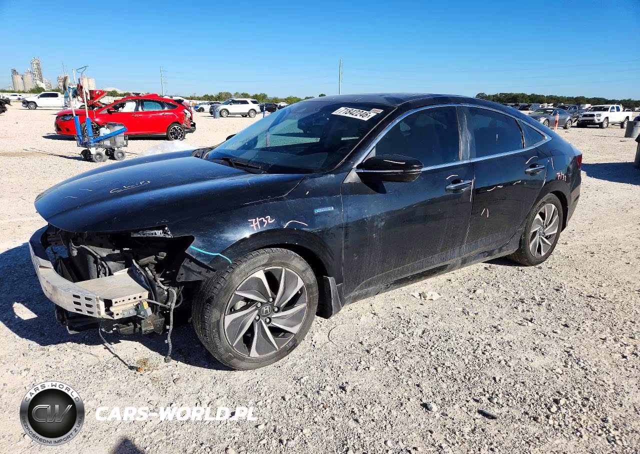2019 Honda Insight Touring VIN:19XZE4F99KE019758 - 1