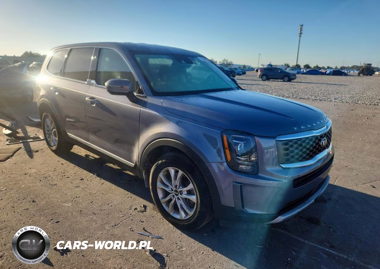 2020 Kia Telluride Lx VIN:5XYP24HC2LG031828 - 4