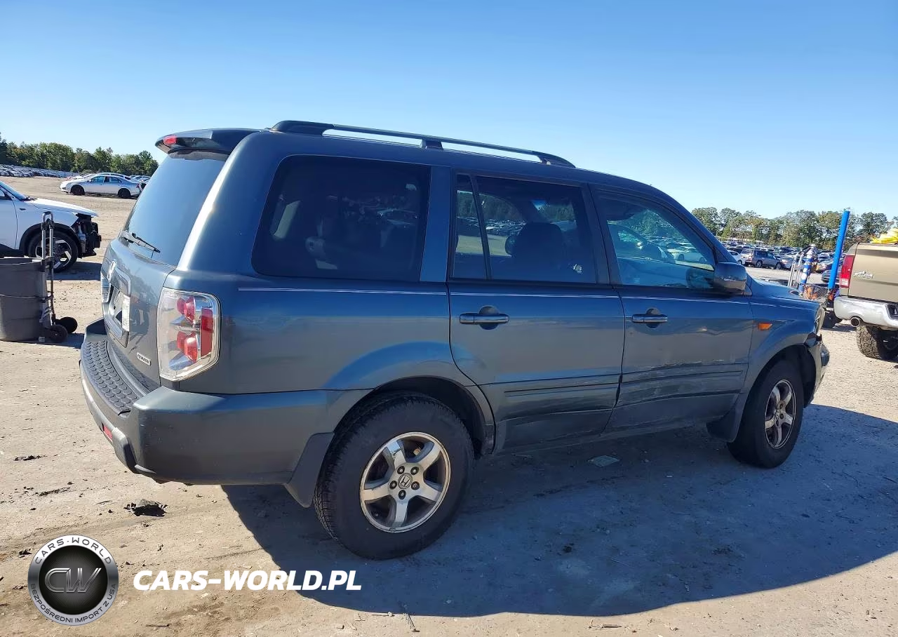 2006 Honda Pilot Ex VIN:5FNYF18786B015414 - 3
