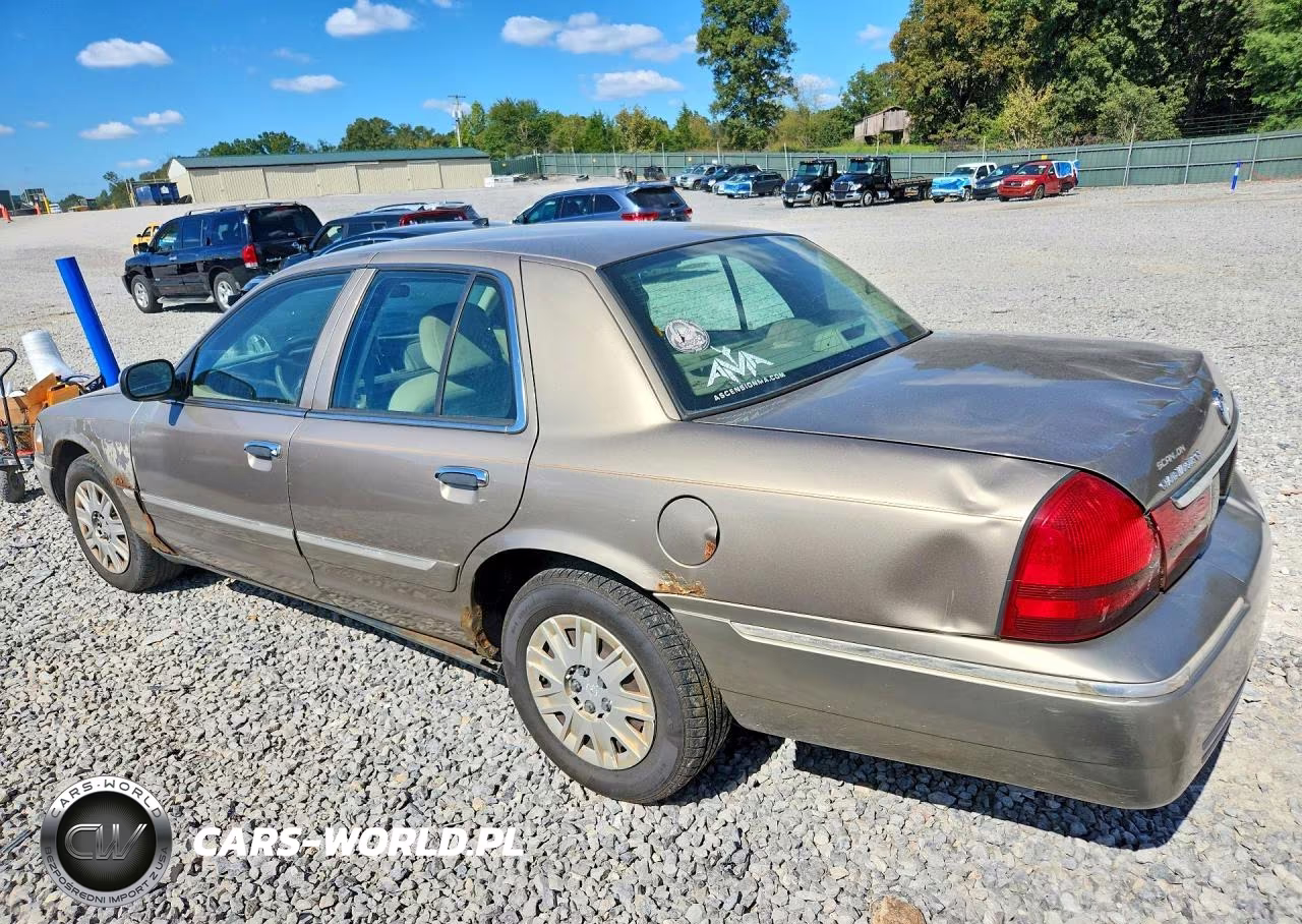 2004 Mercury Grand Marquis Gs VIN:2MEFM74W34X657886 - 2