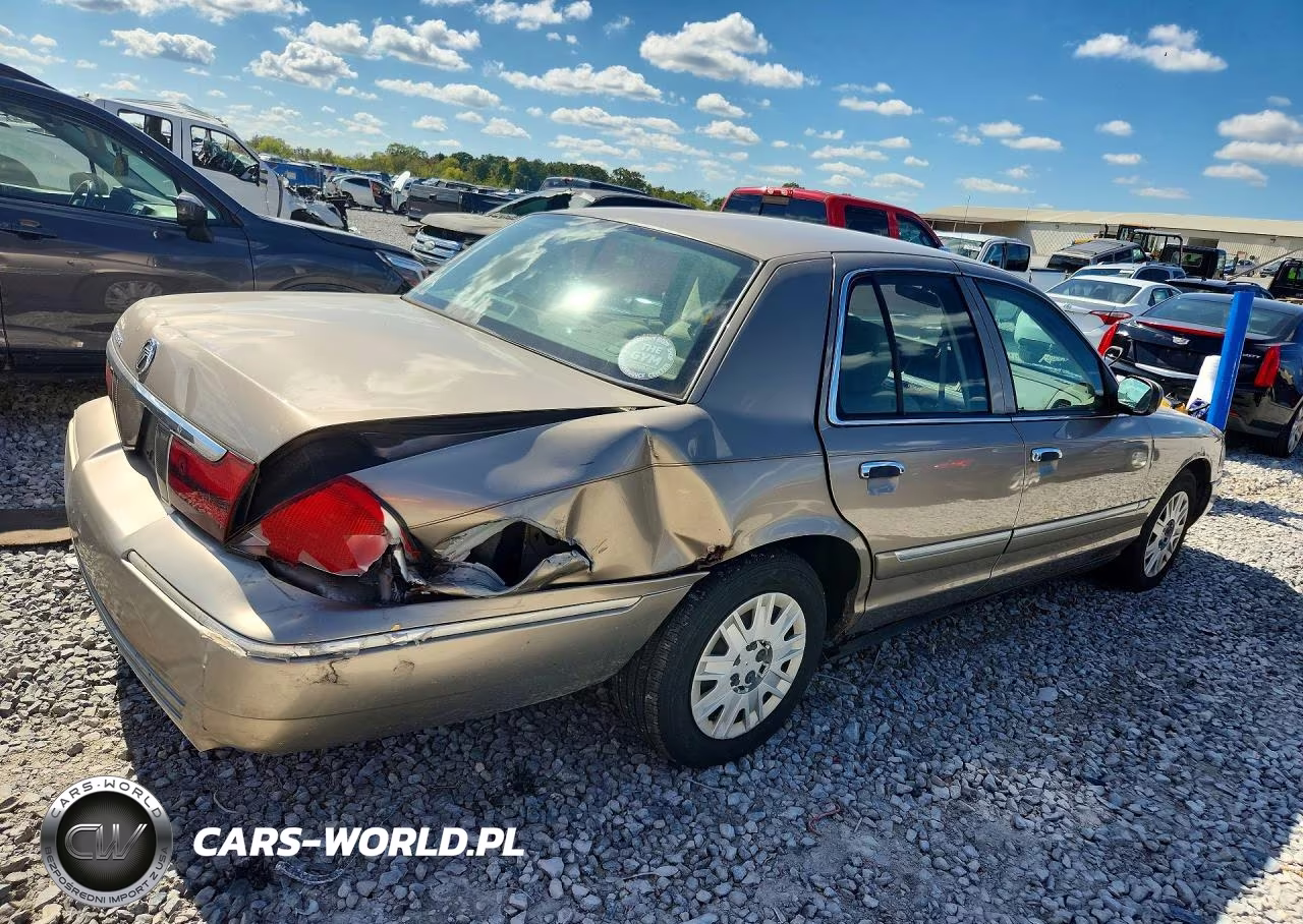 2004 Mercury Grand Marquis Gs VIN:2MEFM74W34X657886 - 3