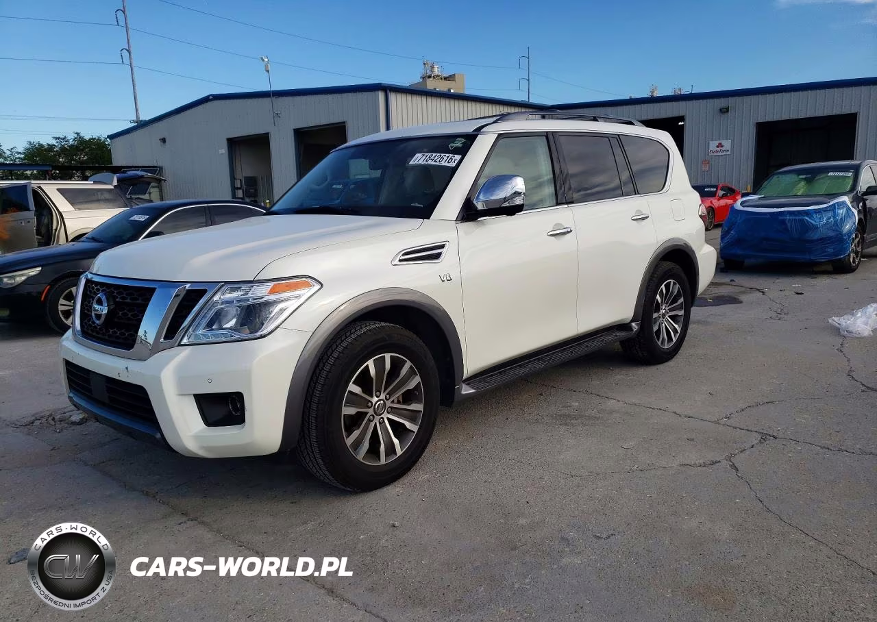 2019 Nissan Armada Sl VIN:JN8AY2NDXK9094170 - 1