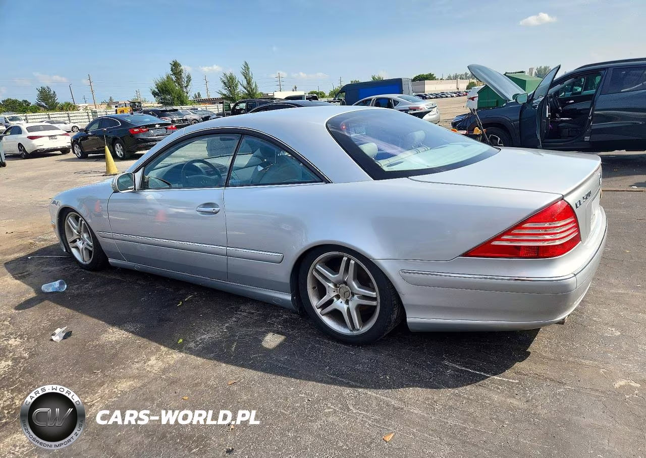 2003 Mercedes-Benz Cl 500 VIN:WDBPJ75J43A035160 - 2