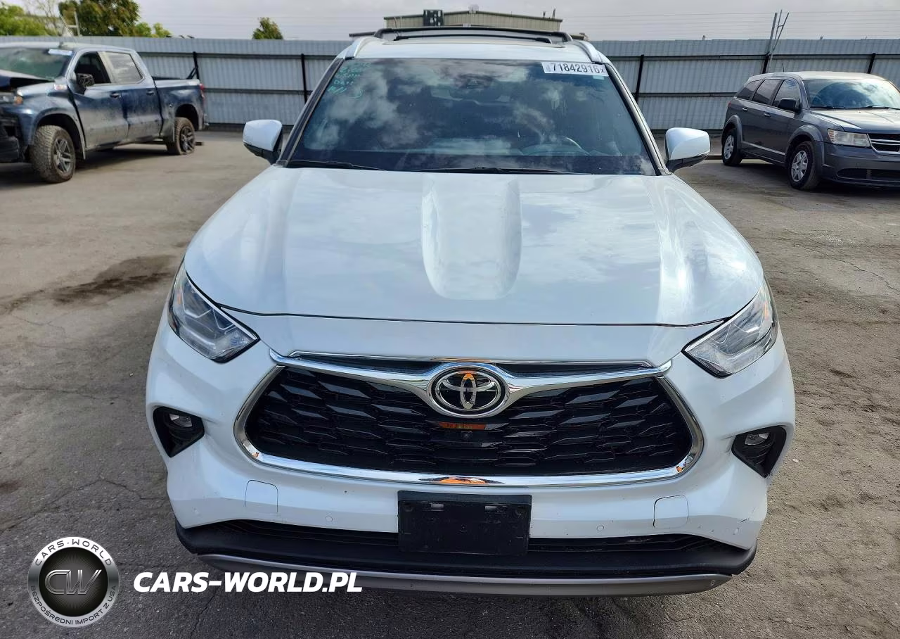 2022 Toyota Highlander Platinum VIN:5TDFZRAH5NS142275 - 5