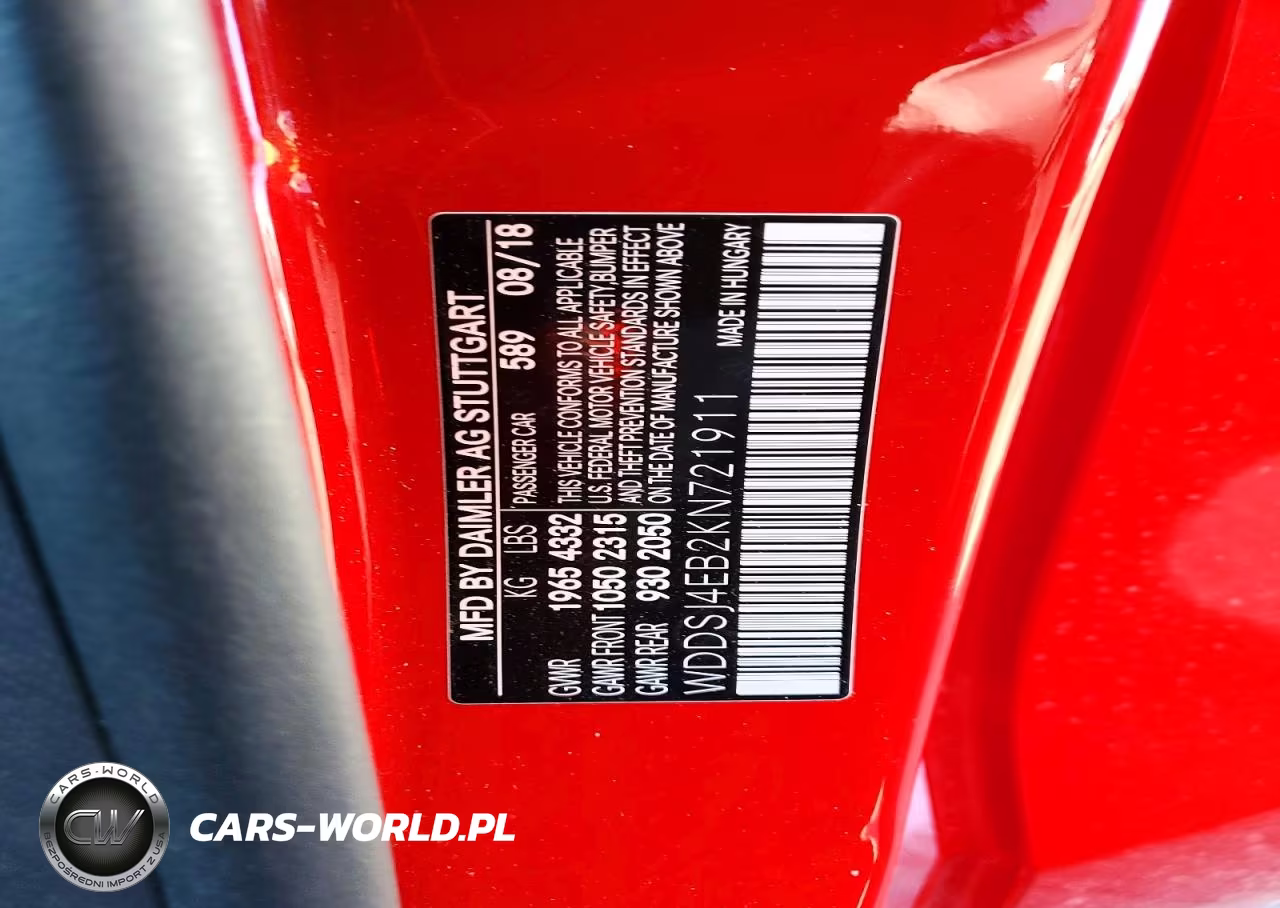 2019 Mercedes-Benz Cla 250 VIN:WDDSJ4EB2KN721911 - 12