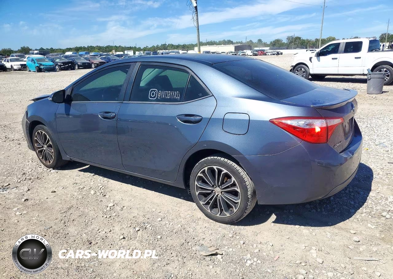 2015 Toyota Corolla S Plus VIN:2T1BURHE4FC407724 - 2