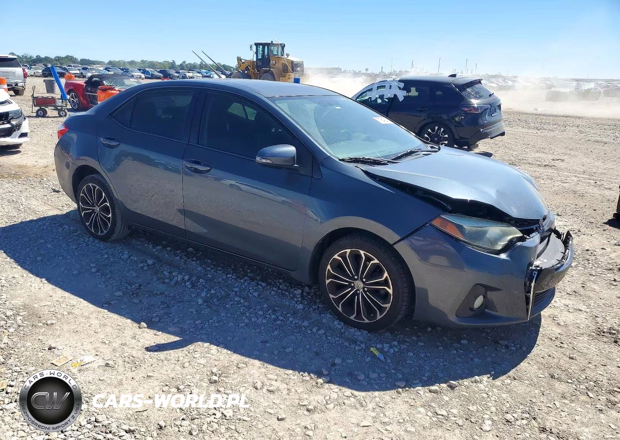 2015 Toyota Corolla S Plus VIN:2T1BURHE4FC407724 - 4