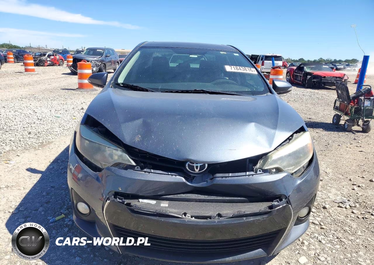 2015 Toyota Corolla S Plus VIN:2T1BURHE4FC407724 - 5