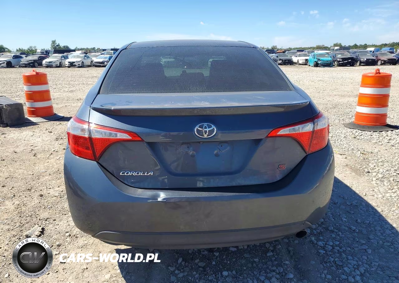 2015 Toyota Corolla S Plus VIN:2T1BURHE4FC407724 - 6