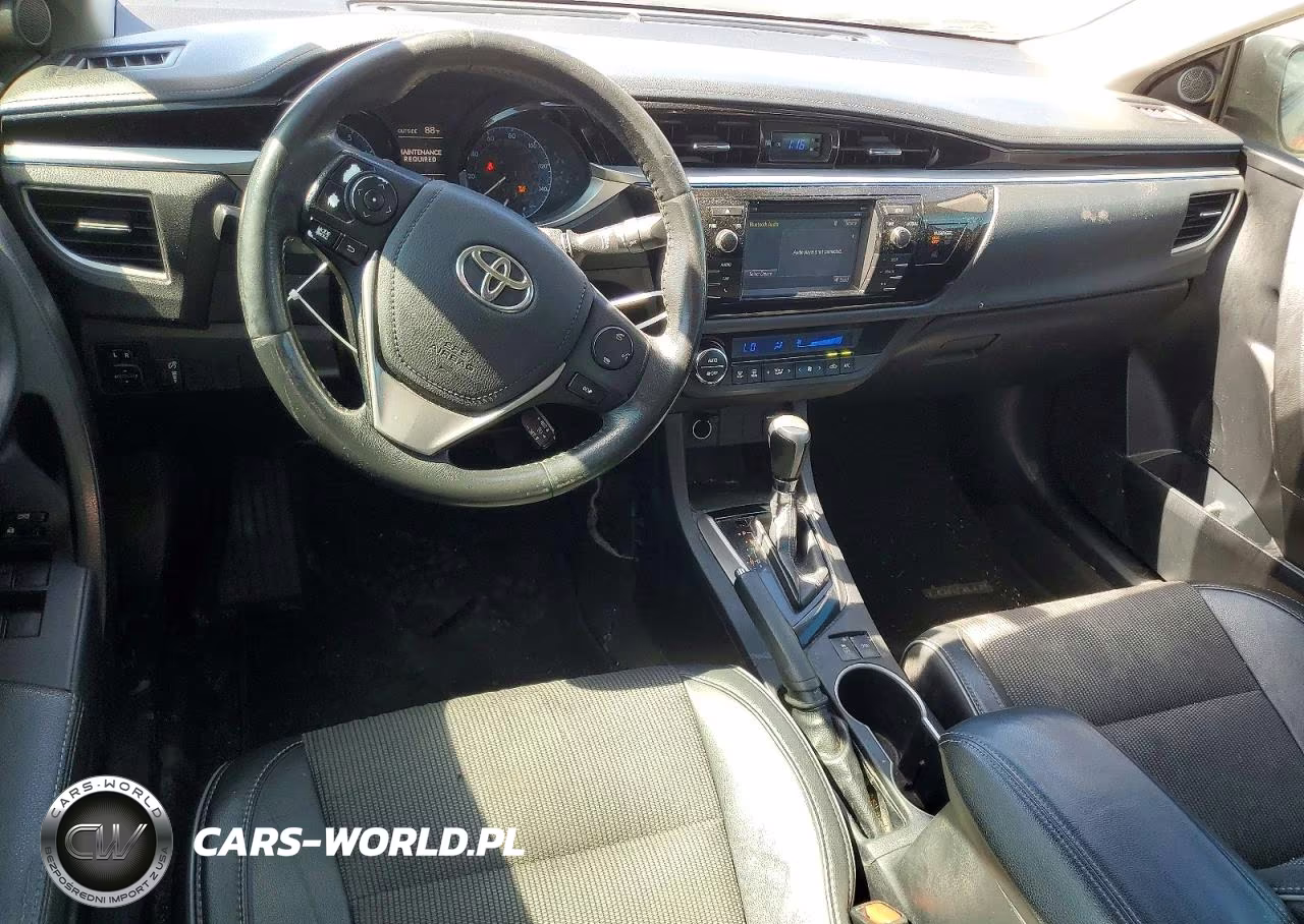 2015 Toyota Corolla S Plus VIN:2T1BURHE4FC407724 - 8