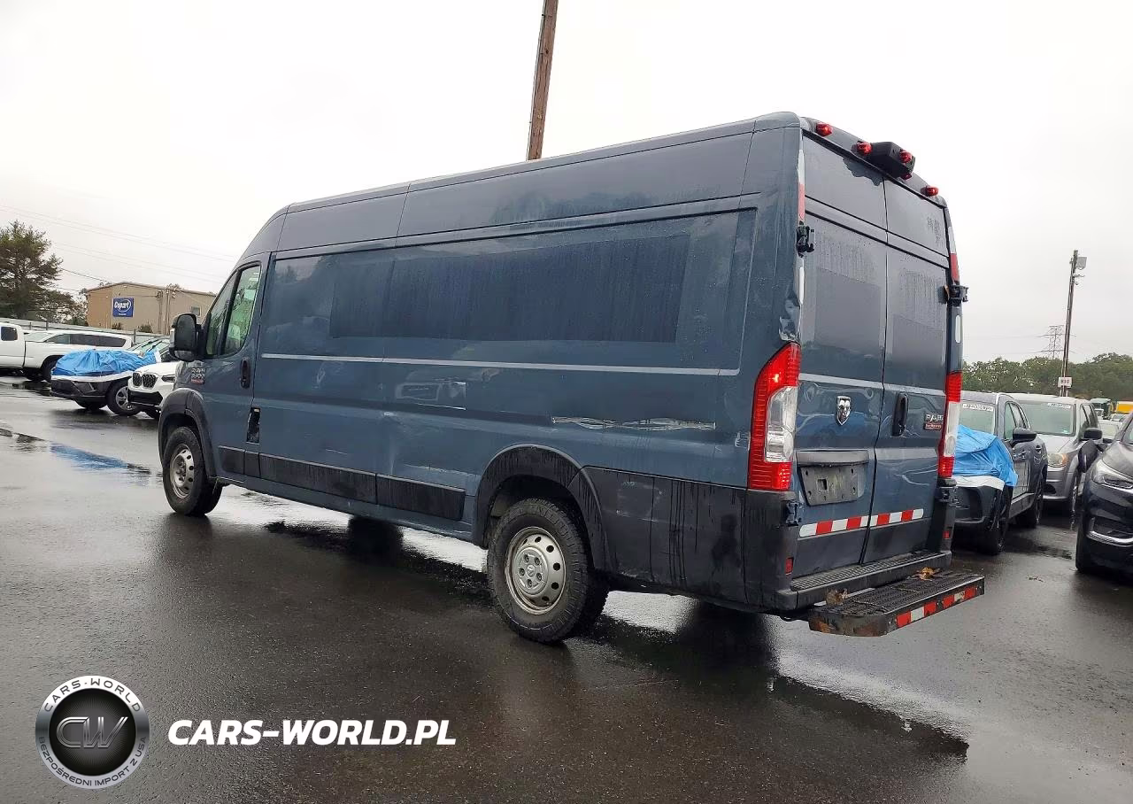 2020 Ram Promaster 3500 Vf Delivery Van VIN:3C6URVJG7LE129095 - 2