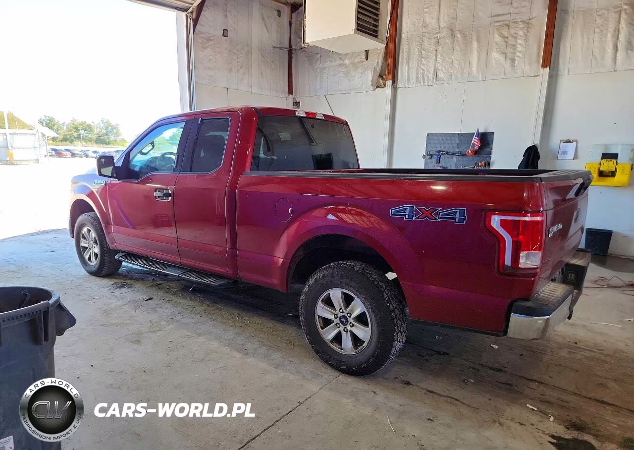 2017 Ford F150 Super Cab VIN:1FTEX1E80HKD39850 - 2