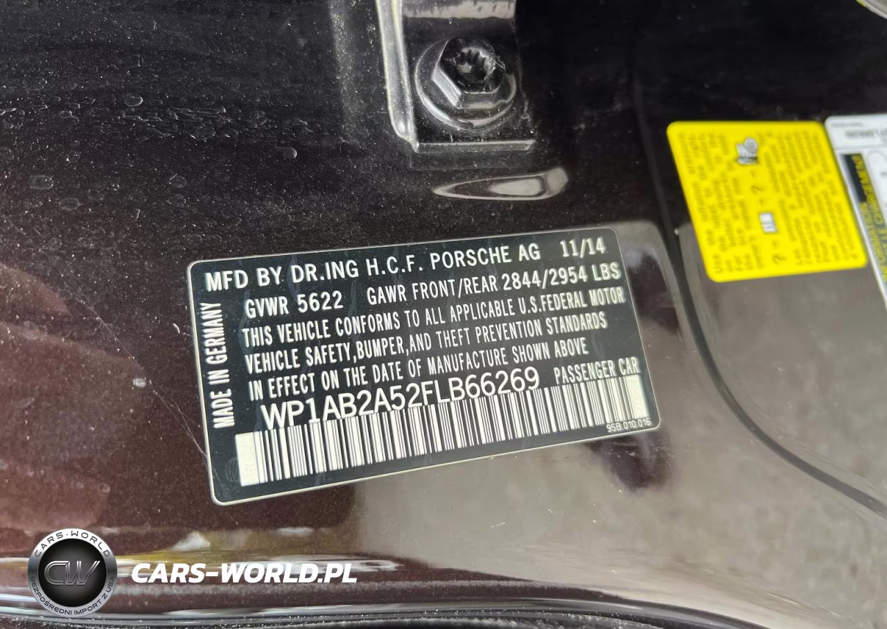 2015 Porsche Macan S VIN:WP1AB2A52FLB66269 - 10