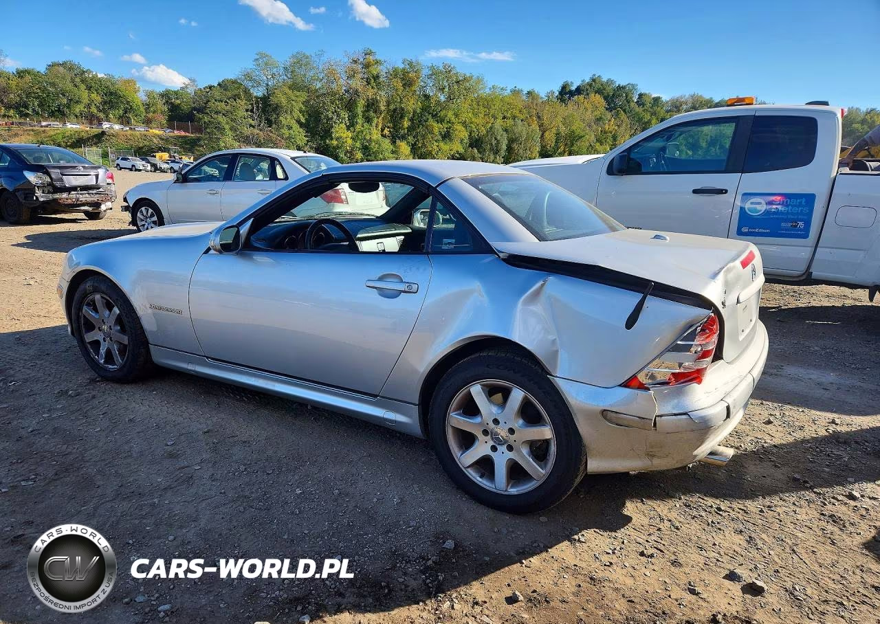 2003 Mercedes-Benz Slk 230 Kompressor VIN:WDBKK49F83F277674 - 2
