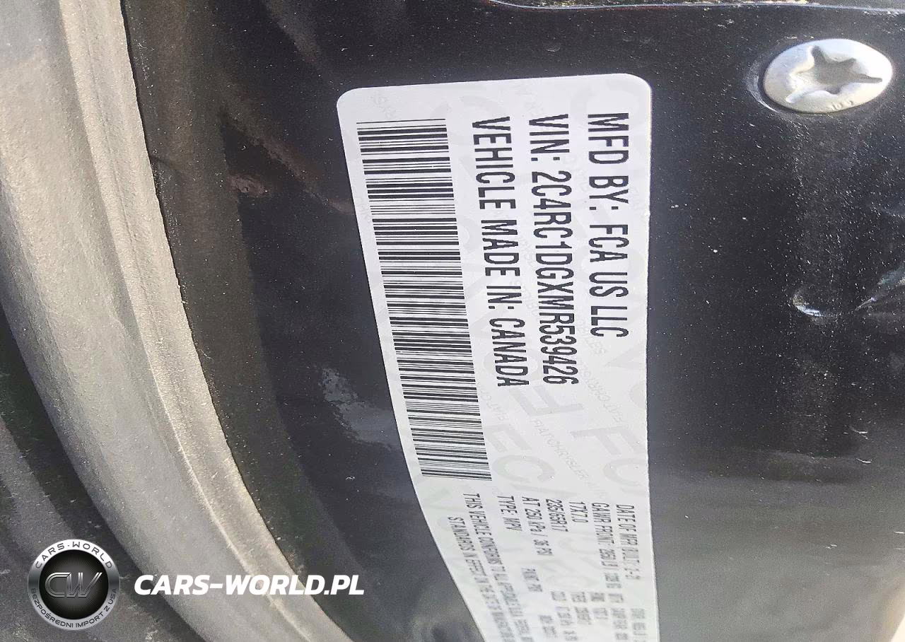 2021 Chrysler Voyager Lxi VIN:2C4RC1DGXMR539426 - 13