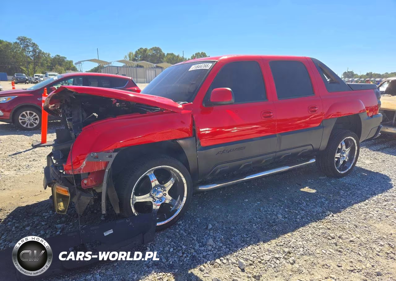 2002 Chevrolet Avalanche C1500 VIN:3GNEC13T92G216508 - 1