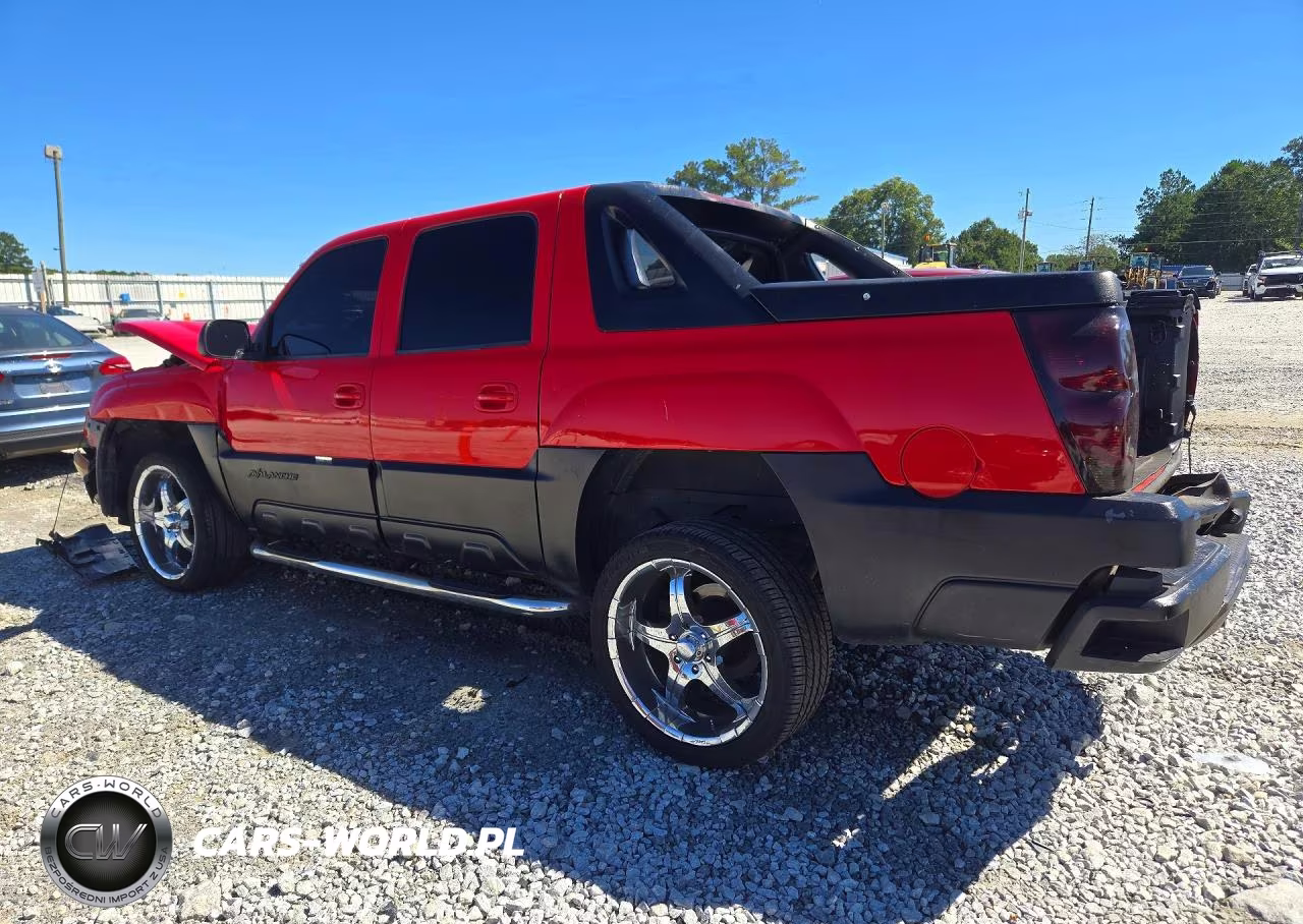 2002 Chevrolet Avalanche C1500 VIN:3GNEC13T92G216508 - 2