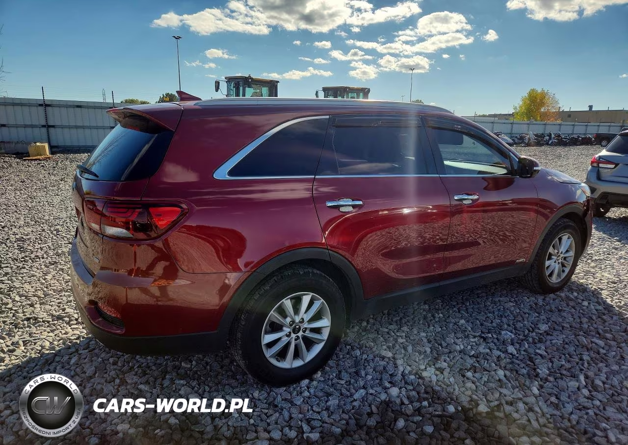 2019 Kia Sorento Lx VIN:5XYPGDA31KG518397 - 3
