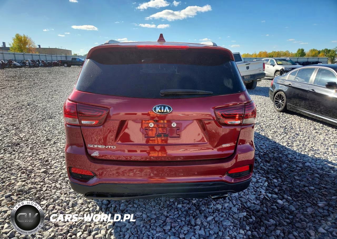 2019 Kia Sorento Lx VIN:5XYPGDA31KG518397 - 6