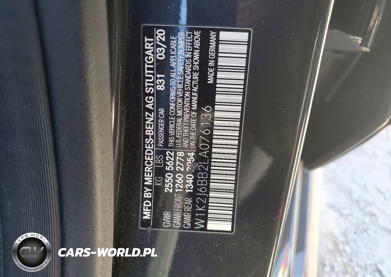 2020 Mercedes-Benz Cls Amg 53 4Matic VIN:W1K2J6BB2LA076136 - 12
