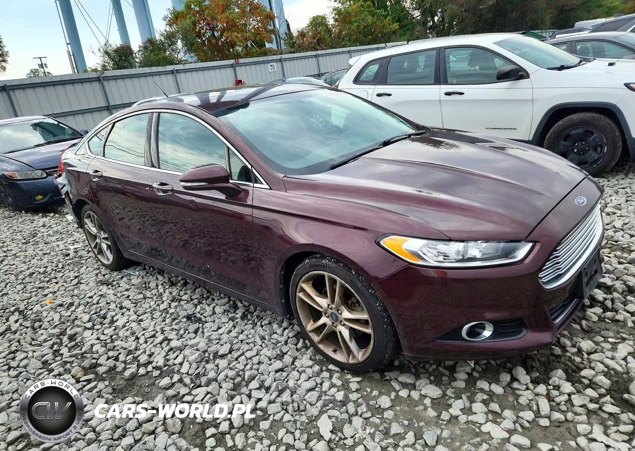 2013 Ford Fusion Titanium VIN:3FA6P0K91DR207302 - 4