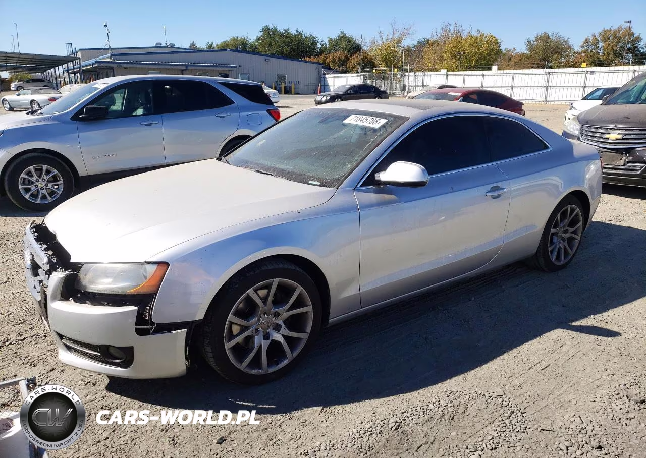 2012 Audi A5 Premium VIN:WAUCFAFR2CA006286 - 1
