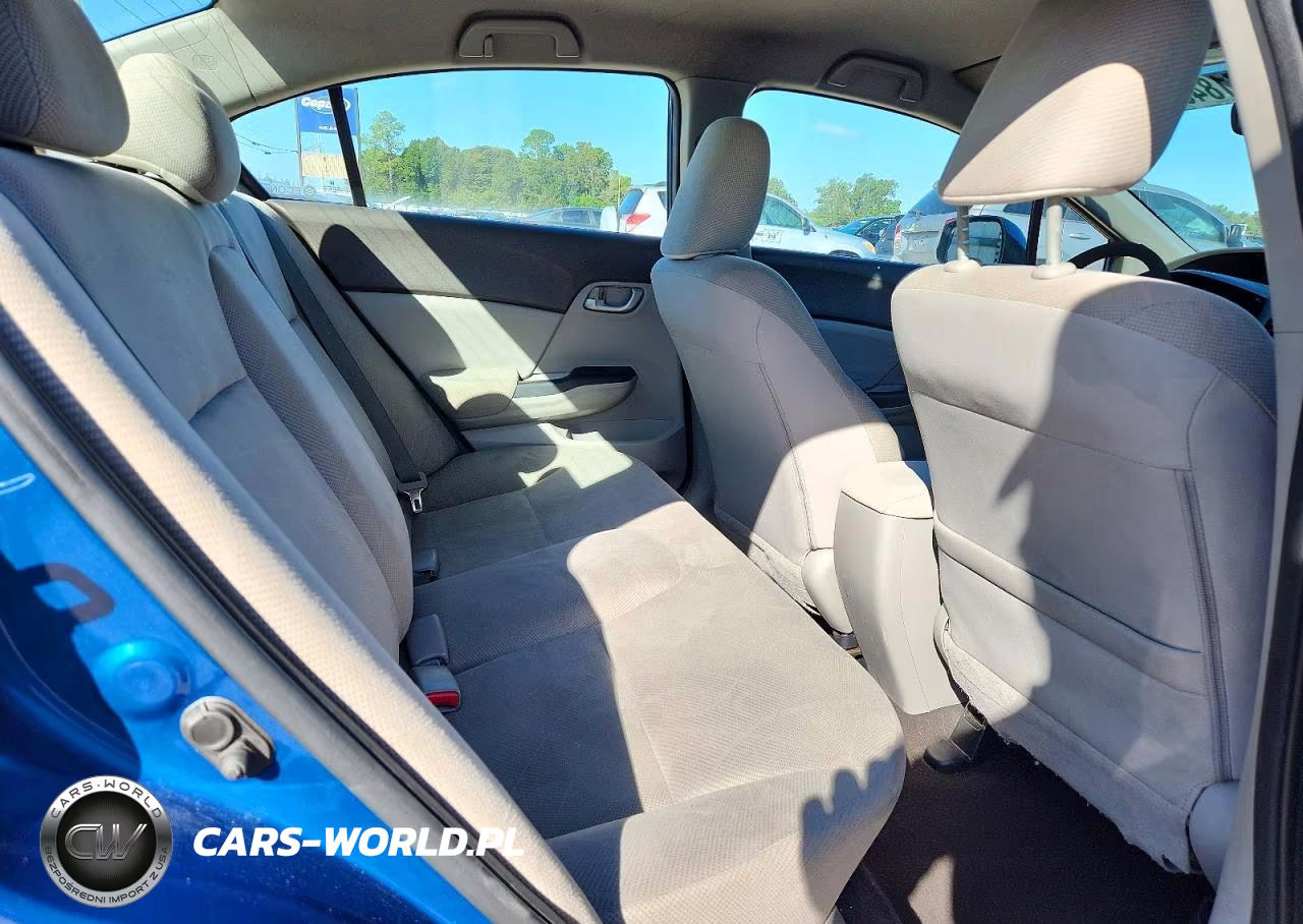 2012 Honda Civic Lx VIN:2HGFB2F58CH533184 - 10