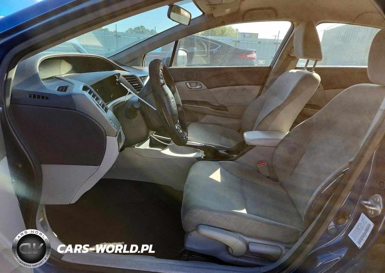 2012 Honda Civic Lx VIN:2HGFB2F58CH533184 - 7