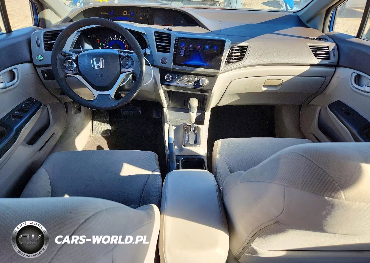 2012 Honda Civic Lx VIN:2HGFB2F58CH533184 - 8