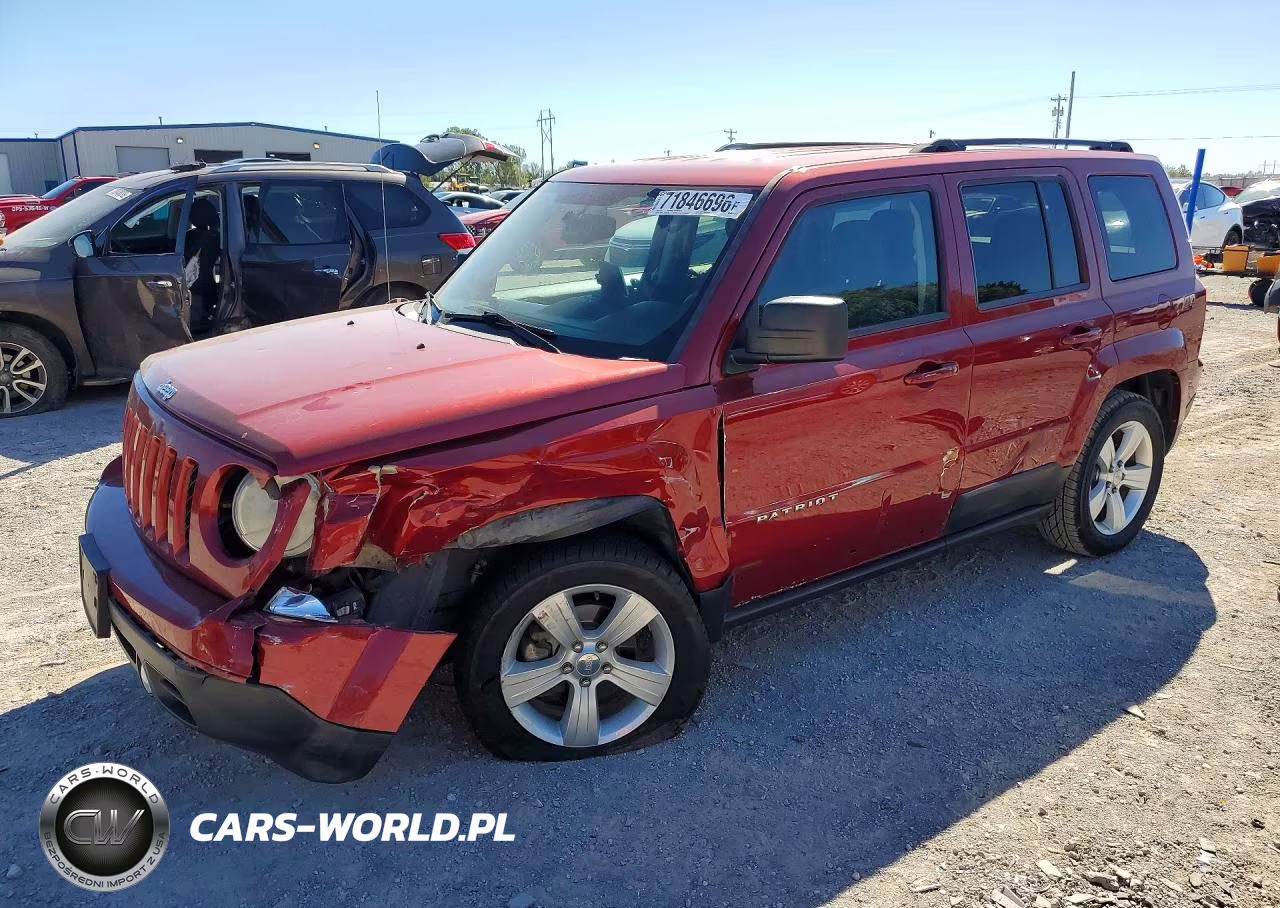 2014 Jeep Patriot Latitude VIN:1C4NJRFB0ED817257 - 1