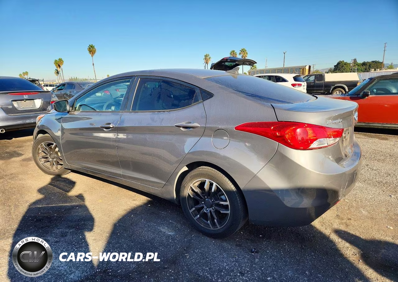 2012 Hyundai Elantra Gls VIN:5NPDH4AE2CH145155 - 2