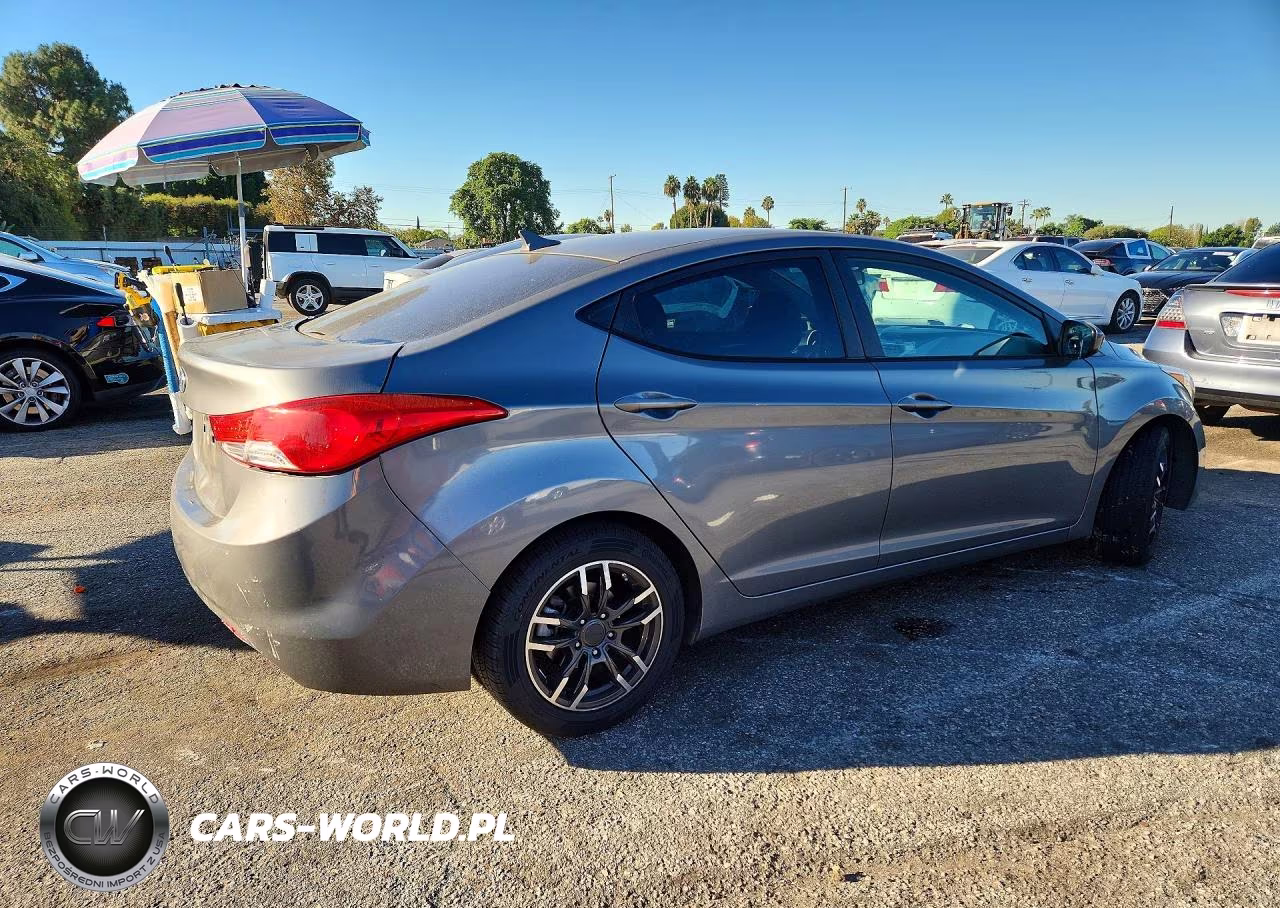 2012 Hyundai Elantra Gls VIN:5NPDH4AE2CH145155 - 3