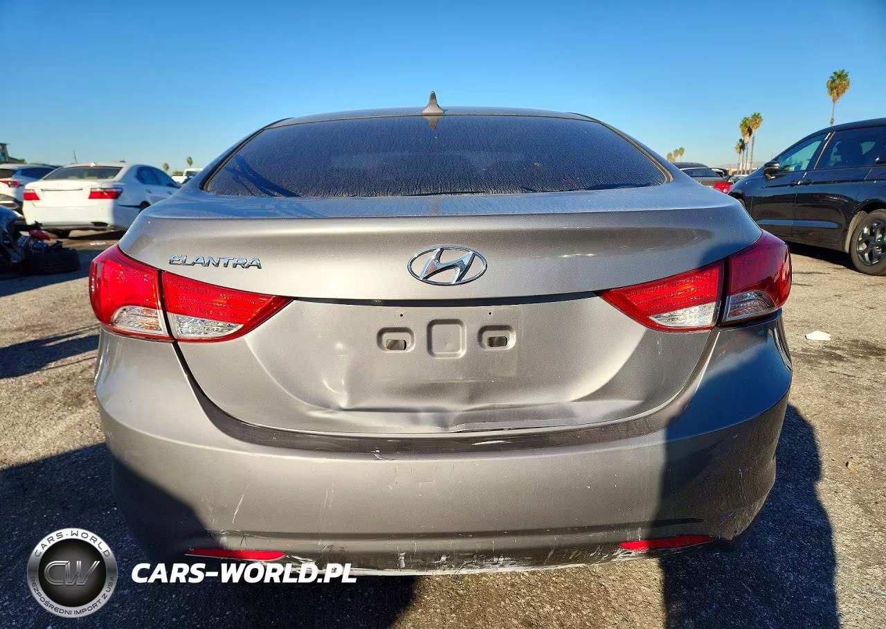 2012 Hyundai Elantra Gls VIN:5NPDH4AE2CH145155 - 6