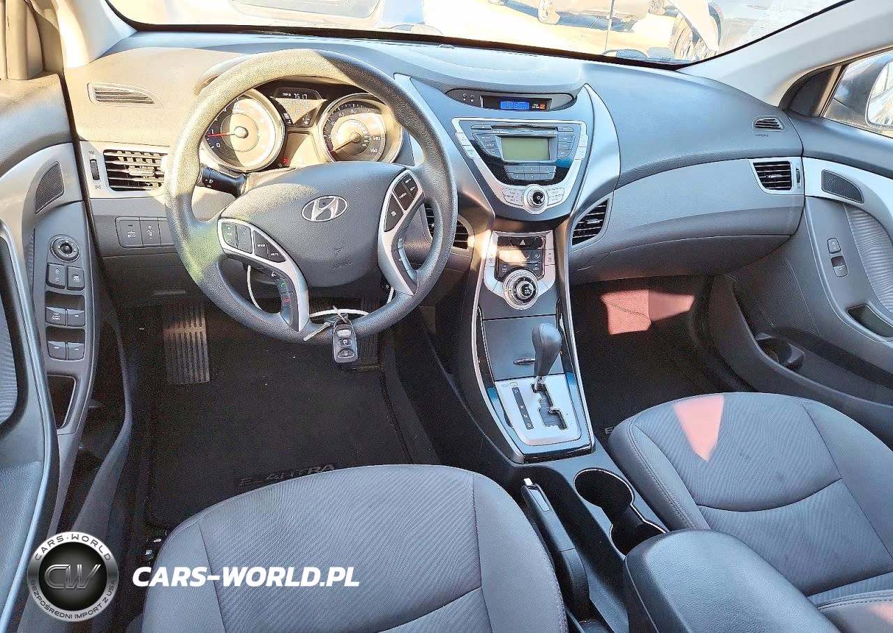 2012 Hyundai Elantra Gls VIN:5NPDH4AE2CH145155 - 8
