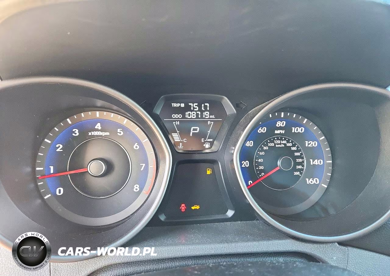 2012 Hyundai Elantra Gls VIN:5NPDH4AE2CH145155 - 9