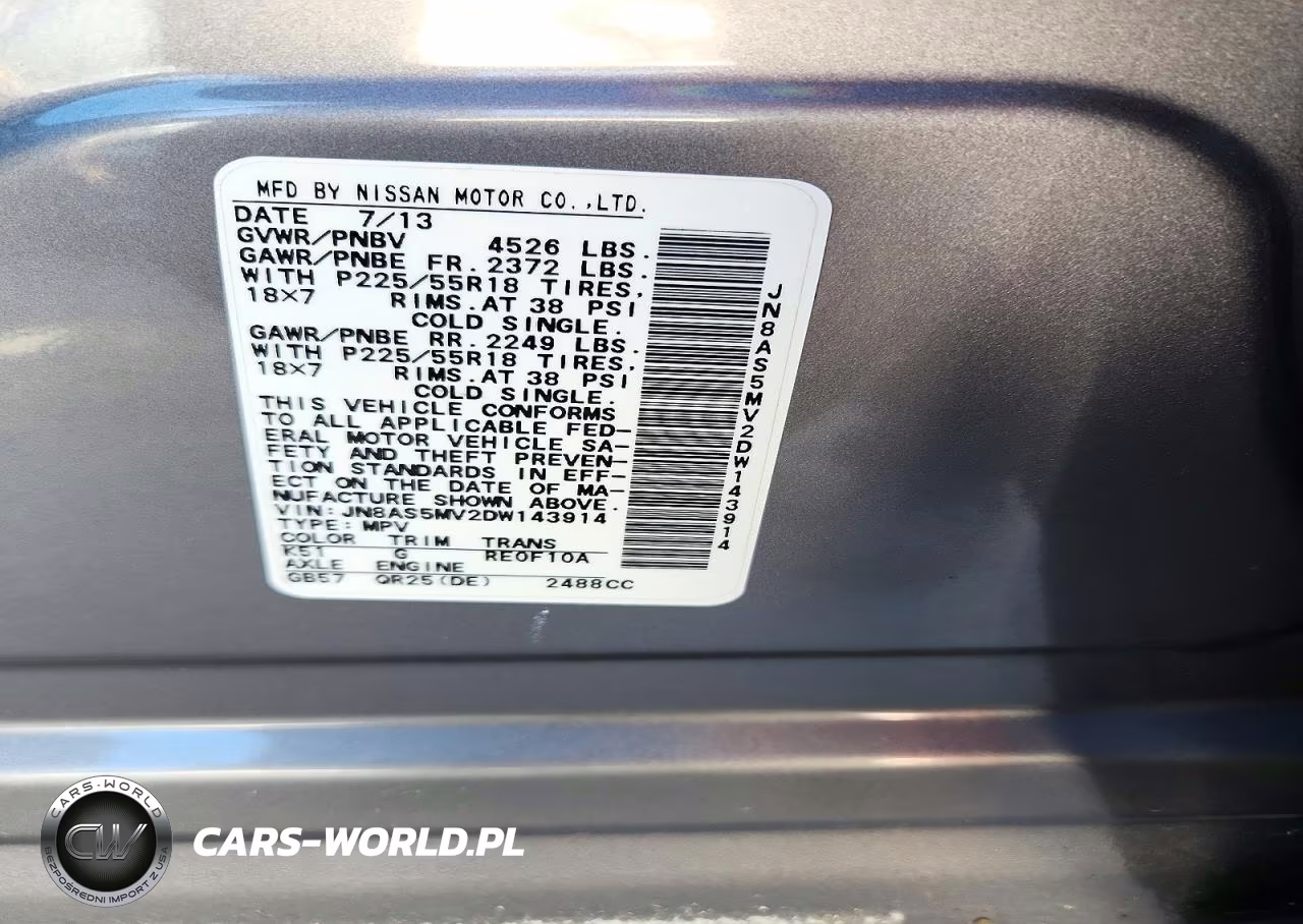 2013 Nissan Rogue S VIN:JN8AS5MV2DW143914 - 12