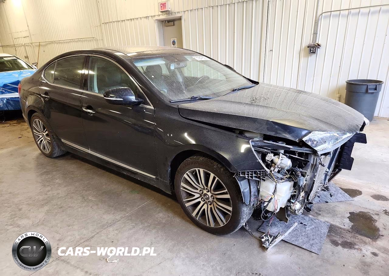 2014 Kia Cadenza Premium VIN:KNALN4D79E5144313 - 4