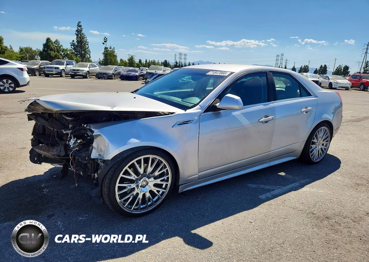 2010 Cadillac Cts VIN:1G6DA5EG8A0117573 - 1