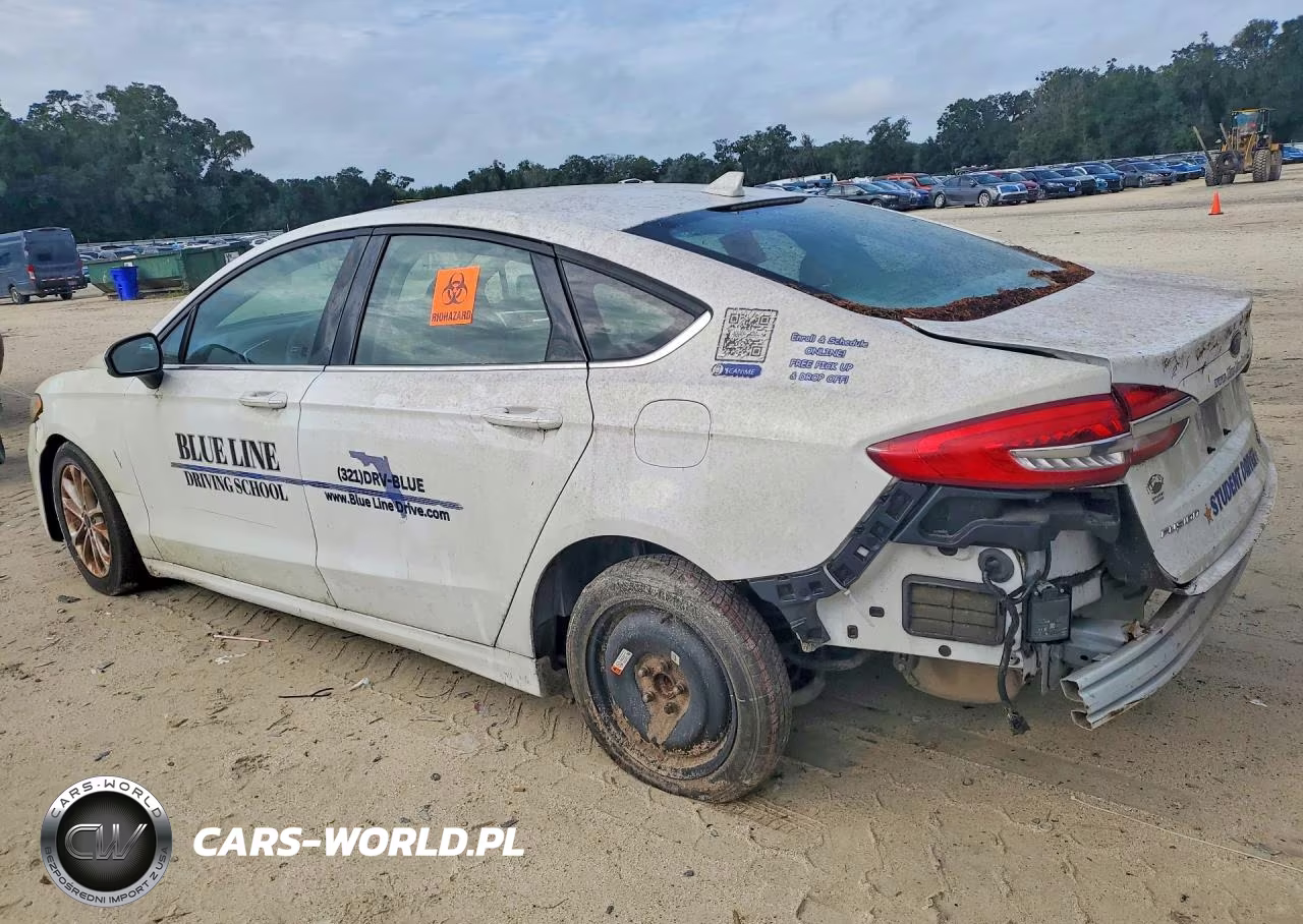 2019 Ford Fusion Se VIN:3FA6P0HD1KR229583 - 2