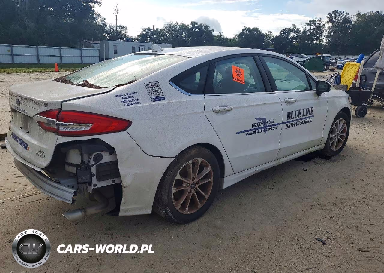 2019 Ford Fusion Se VIN:3FA6P0HD1KR229583 - 3