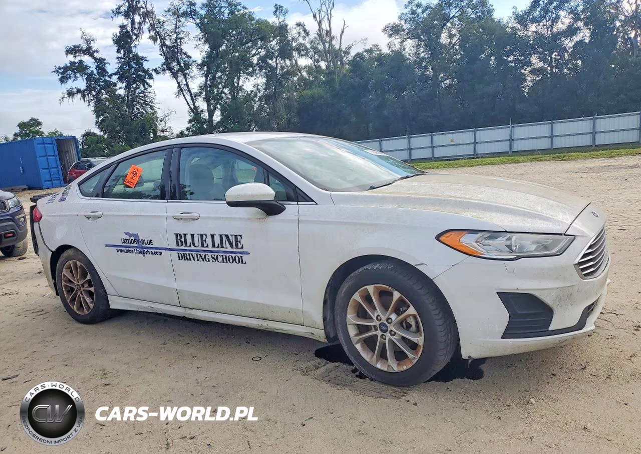 2019 Ford Fusion Se VIN:3FA6P0HD1KR229583 - 4