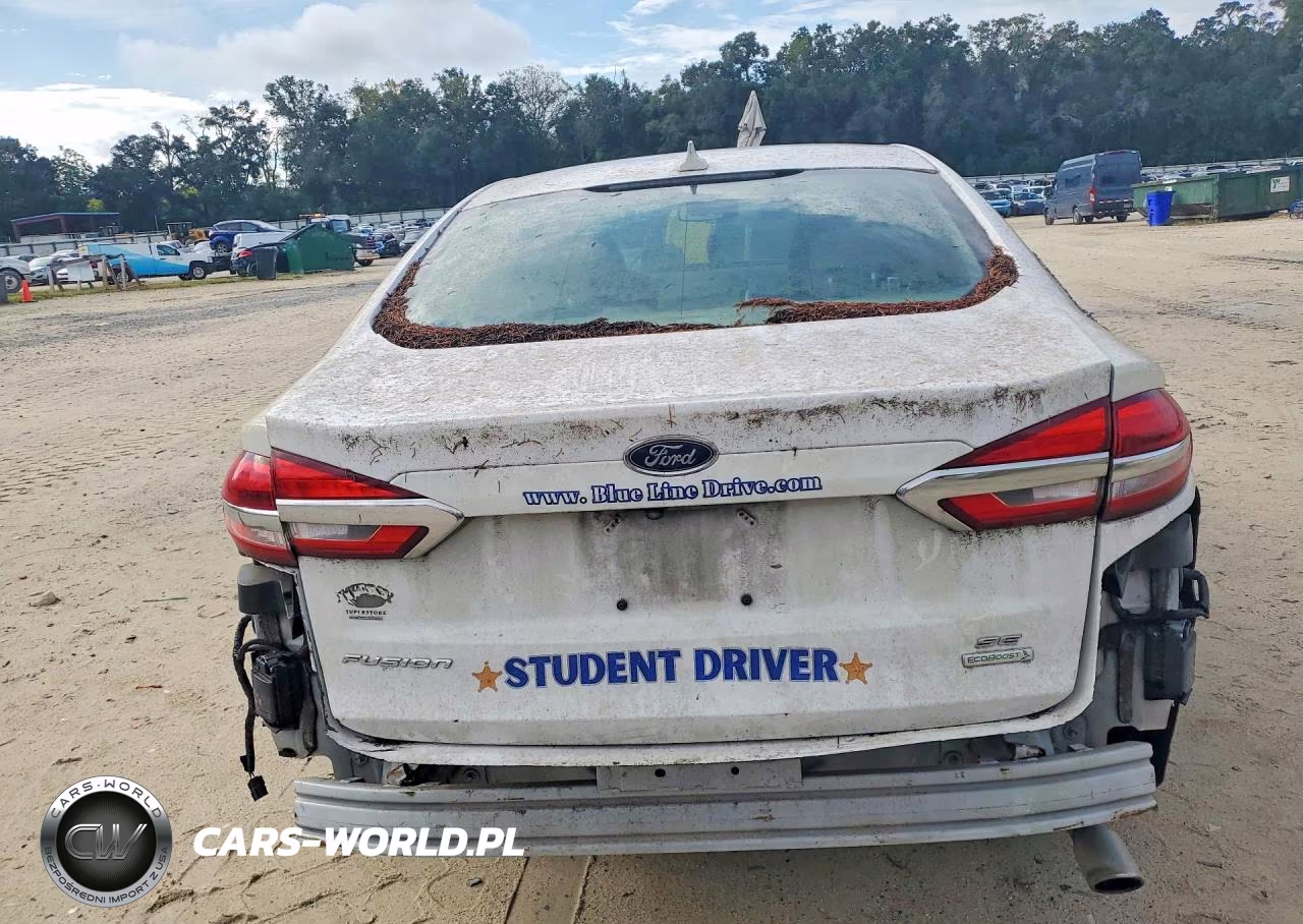 2019 Ford Fusion Se VIN:3FA6P0HD1KR229583 - 6