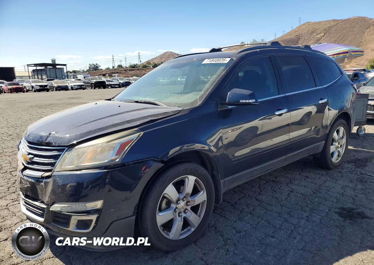 2017 Chevrolet Traverse Lt VIN:1GNKRGKD2HJ163625 - 1
