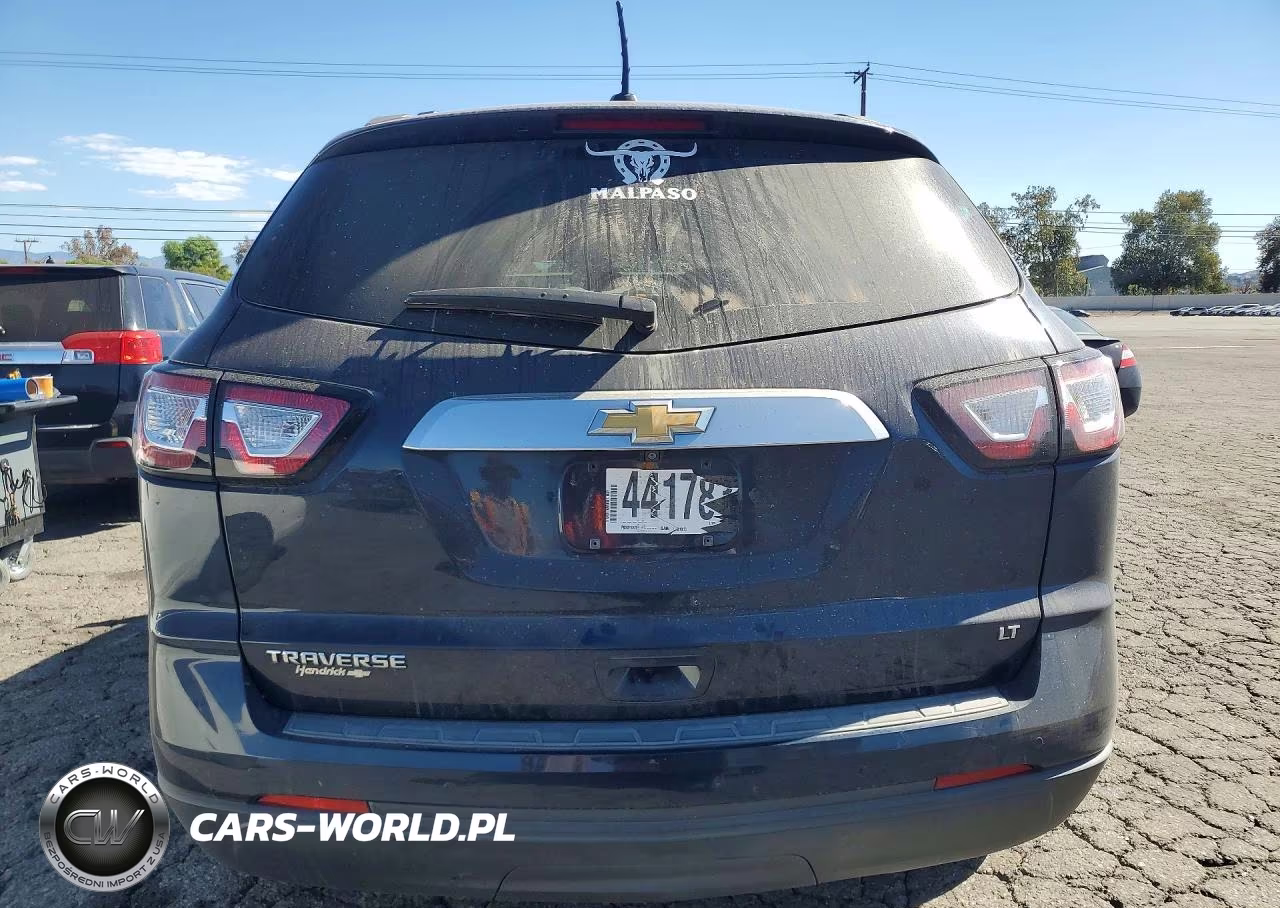 2017 Chevrolet Traverse Lt VIN:1GNKRGKD2HJ163625 - 6
