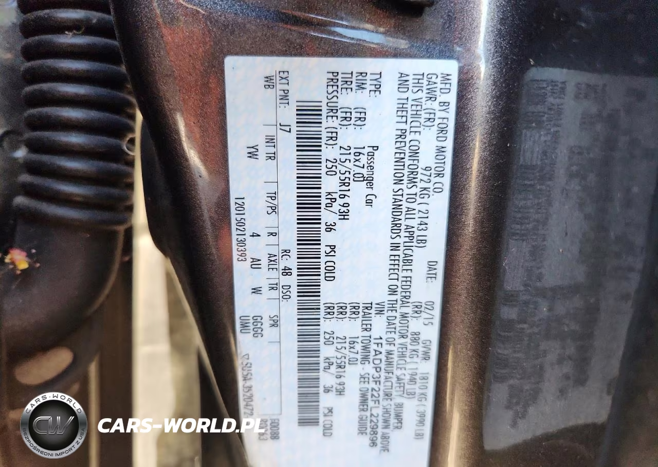 2015 Ford Focus Se VIN:1FADP3F22FL229896 - 13