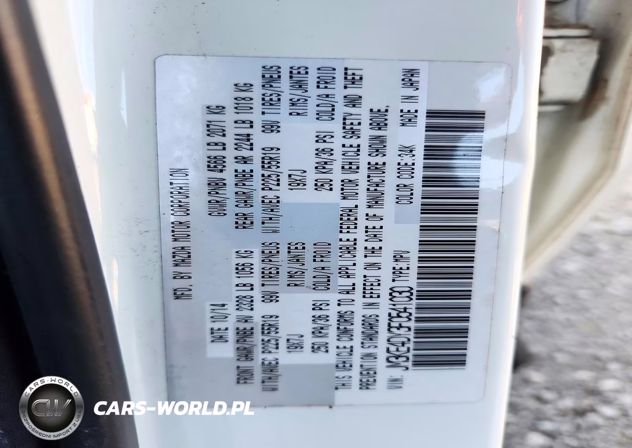 2015 Mazda Cx-5 Gt VIN:JM3KE4DY3F0541030 - 13